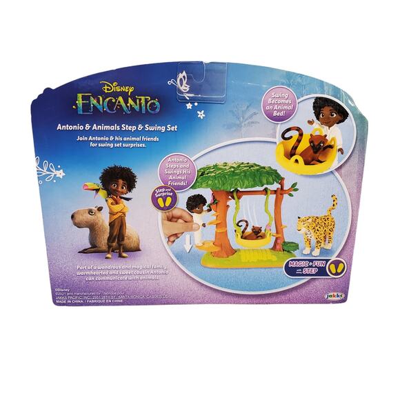 Disney Encanto Antonio and Animals Step and Swing Set Disney Playset Disney Toys - Picture 8 of 14
